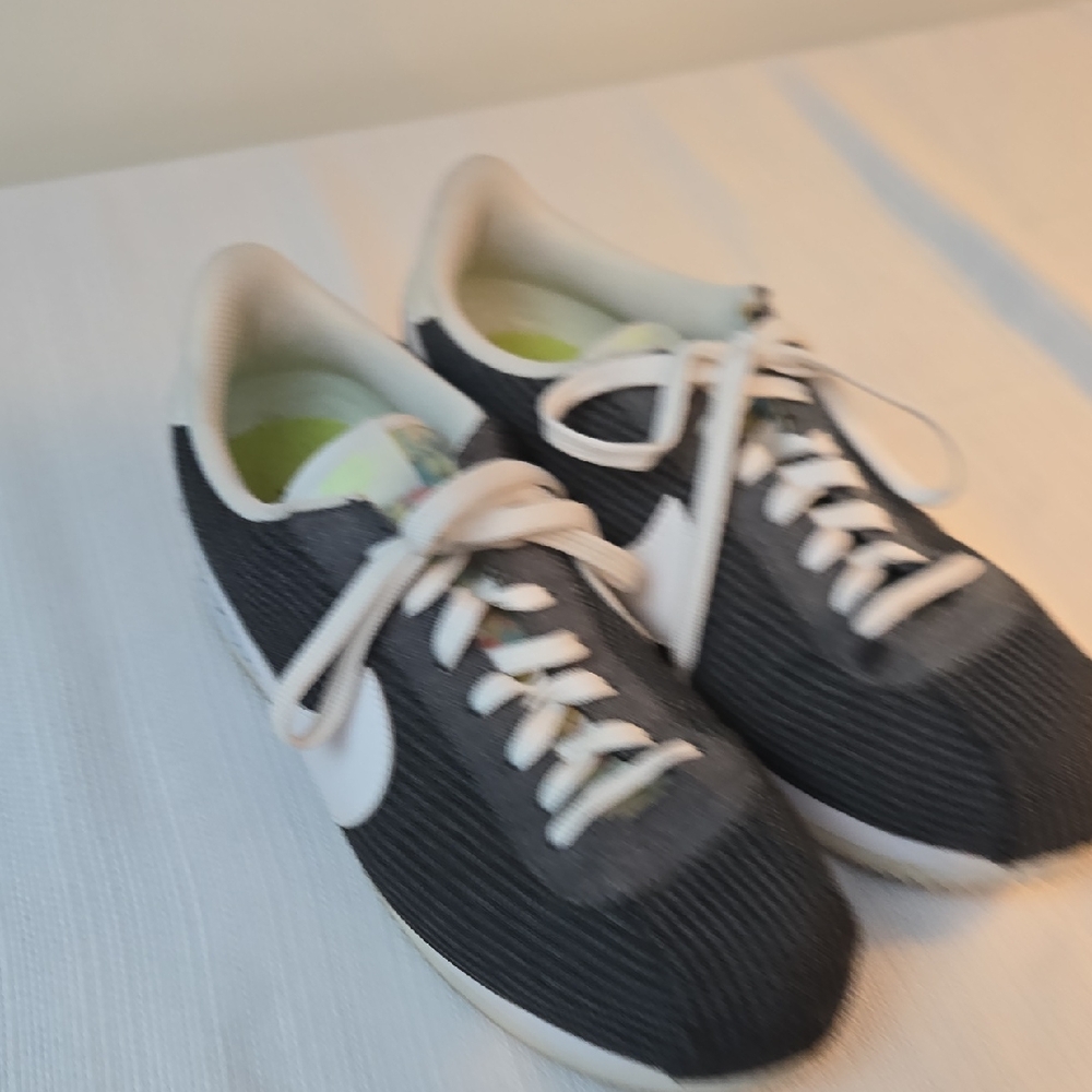 Nike Cortez Mens Size 14 Basic Premium Recycled Canvas Pack Shoes CQ6663-001